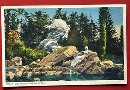 AK UPU WELTPOSTDENKMAL BERN SCHWEFELBERGBAD HOCHDORF 1929