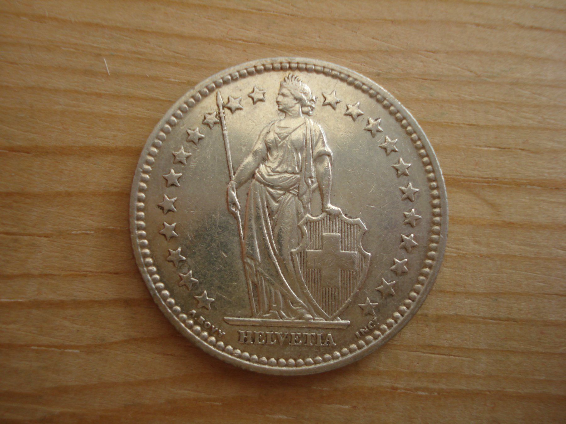 Tutti le monete: (S1)      2 Franken 1939 VZ+ – Usato da Erlach venduto da Net-Coins 1