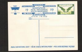 Bundesfeierkarte 1929 , Nr.49 ll *  , Aviatik , Kat. 100.-