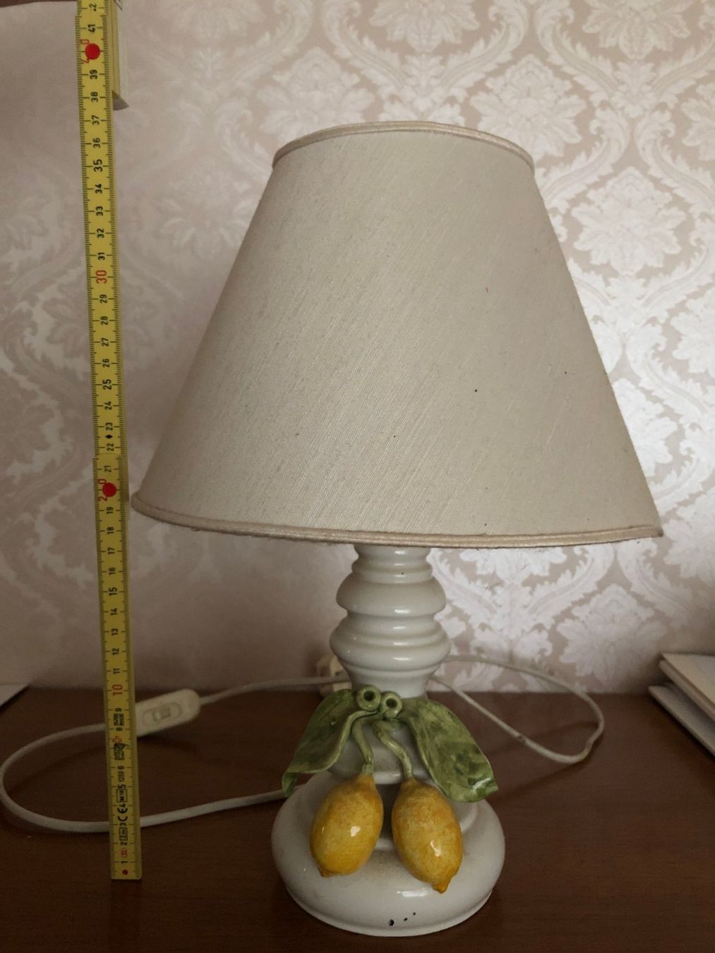 Lampade: Tischlampe mit Zitronendekor – Usato da Gunzwil venduto da feel_good 2