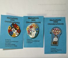 SechseläSäschsilüüte 1996, 1998, 1999 Pin