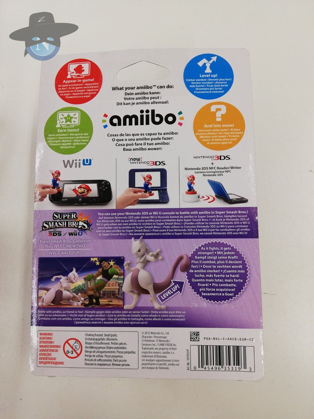Nintendo Statuette: Mewtwo   /   Amiibo No. 51    /   NEU – Nuovo (secondo la descrizione) da St. Gallen venduto da zorro_dc 2