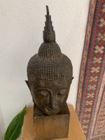 Buddha Kopf u-tong Periode, spätes 14.JH, Bronze, 40cm
