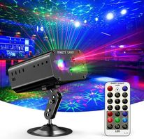 Disco Lichteffekt mit Laserstrahlen für Partykeller ✨🎉🥳...