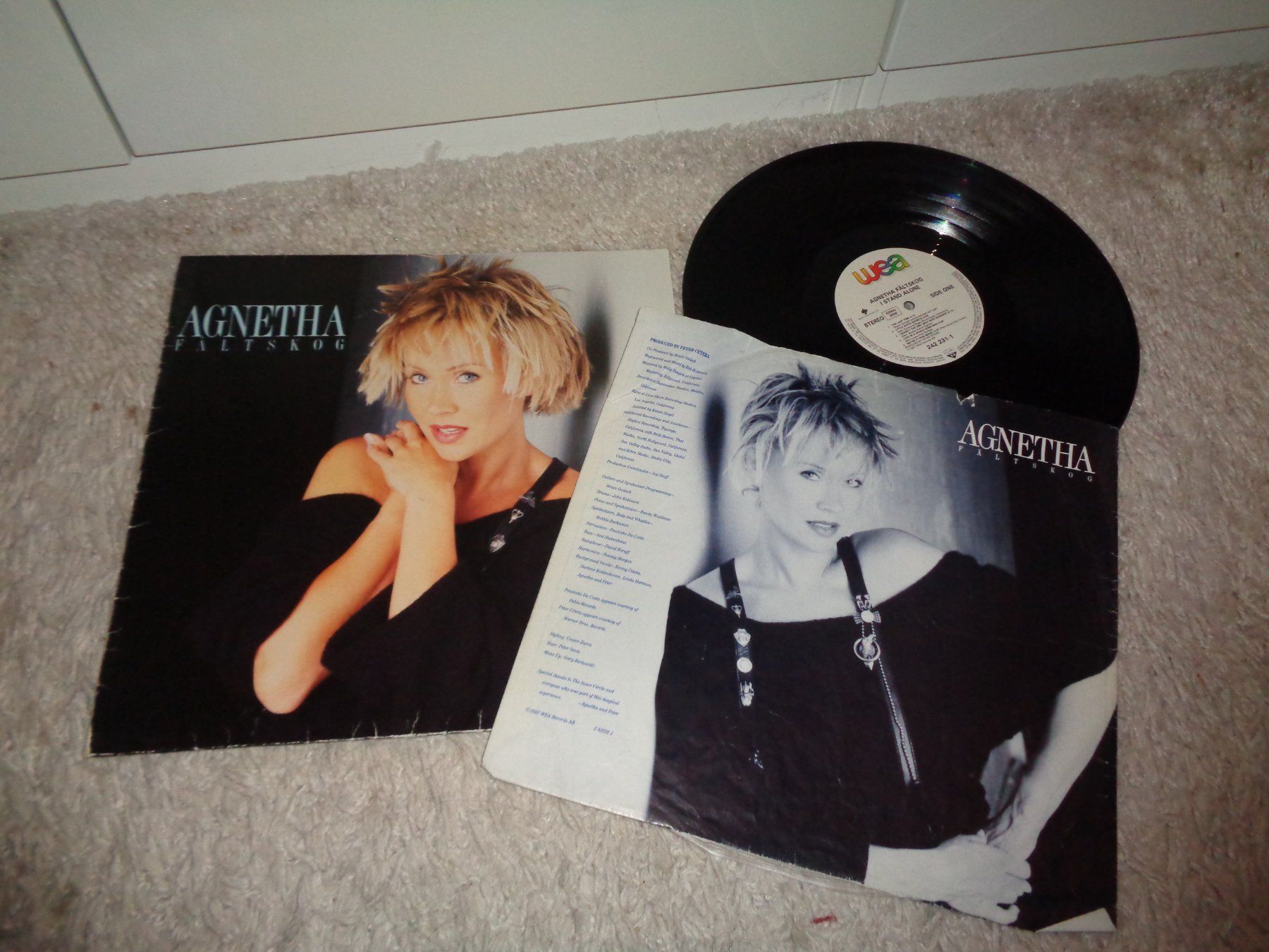 Dischi in vinile: *** Agnetha Fältskog *** Istand Alone – Usato da Othmarsingen venduto da Leuchtturmlady 2