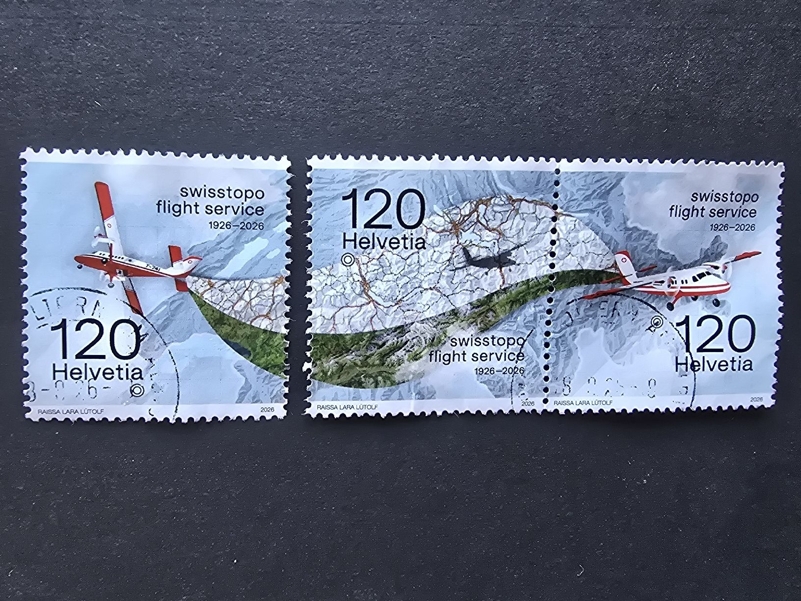 Tous les timbres: Briefmarken schweiz 2026 swisstopo – D'occasion à Hedingen par mickway