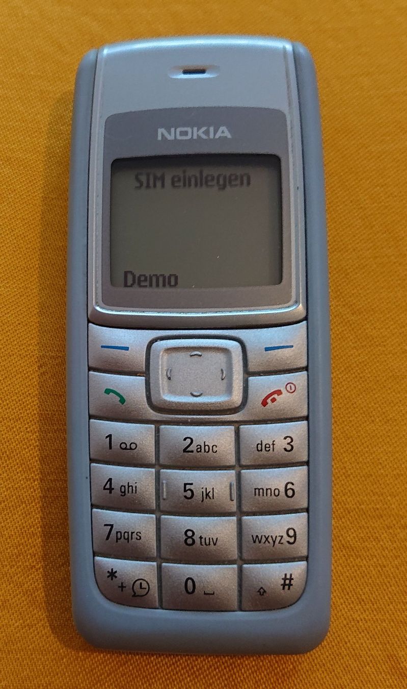 Nokia Telefoni cellulari / Smartphones: Nokia 1112 mit Original-Ladegerät – Usato da Basel venduto da sakartvelo