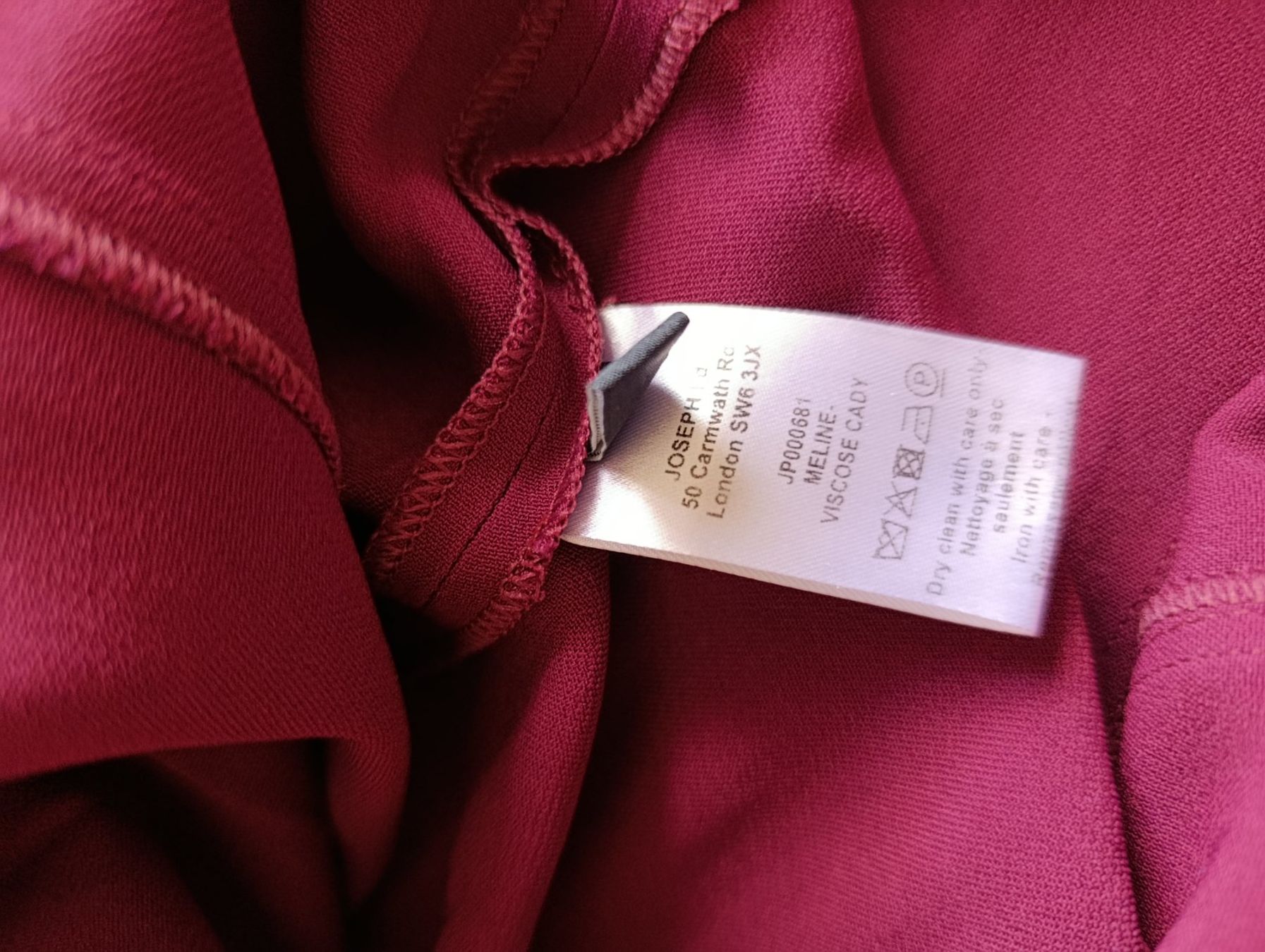 Vestiti: robe Joseph 36 burgundy – Usato da Monthey venduto da 04Elisa 2