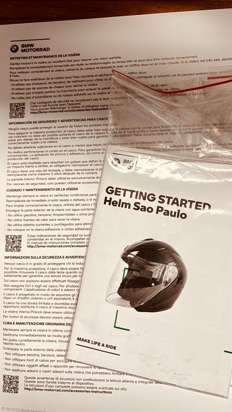 BMW Helme & Visiere: BMW Motorradhelm Sao Paulo 60/61 graumatt (NEU) – Neu und originalverpackt aus Ettingen von everchip 5