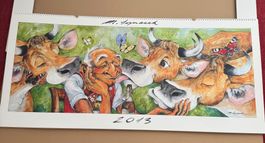 Kalender Martin Synacek 2013 Appenzell