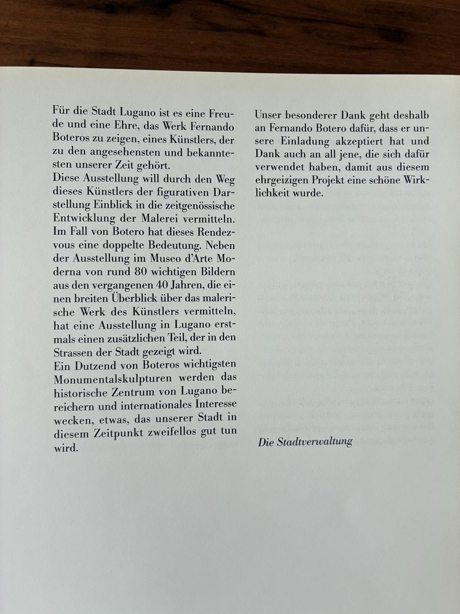 Libri: Bildband zu Fernando Botero – Usato da Zürich venduto da Sylvie0011 3