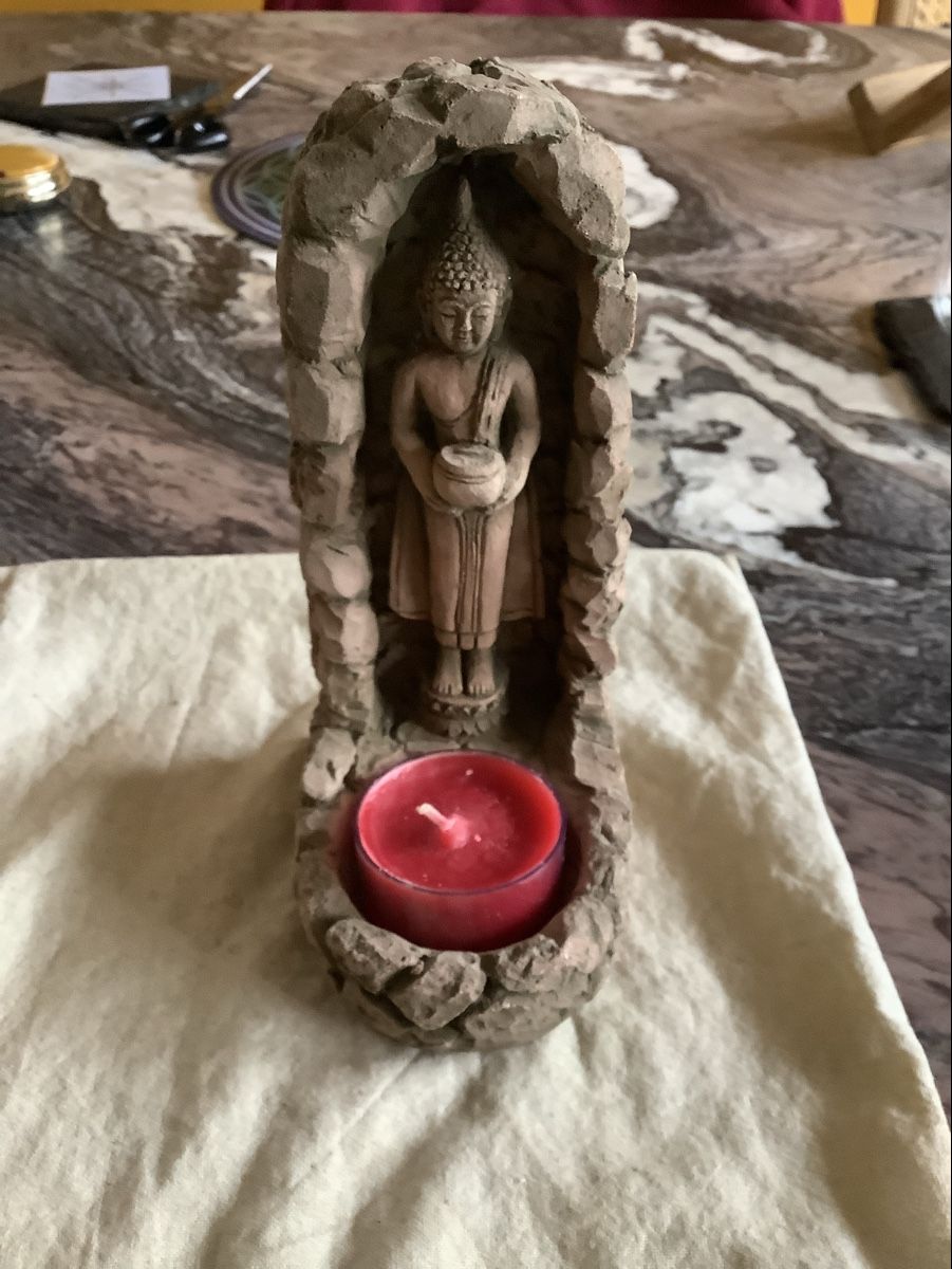 Portacandele: Buddha Teelichthalter – Nuovo (secondo la descrizione) da Zürich venduto da Albatros57