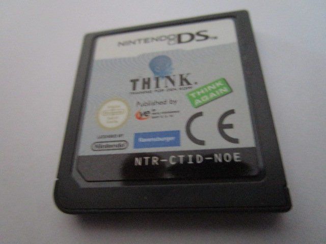 Spiele: Think DS – Gebraucht aus Olten von Disc-Ausverkauf