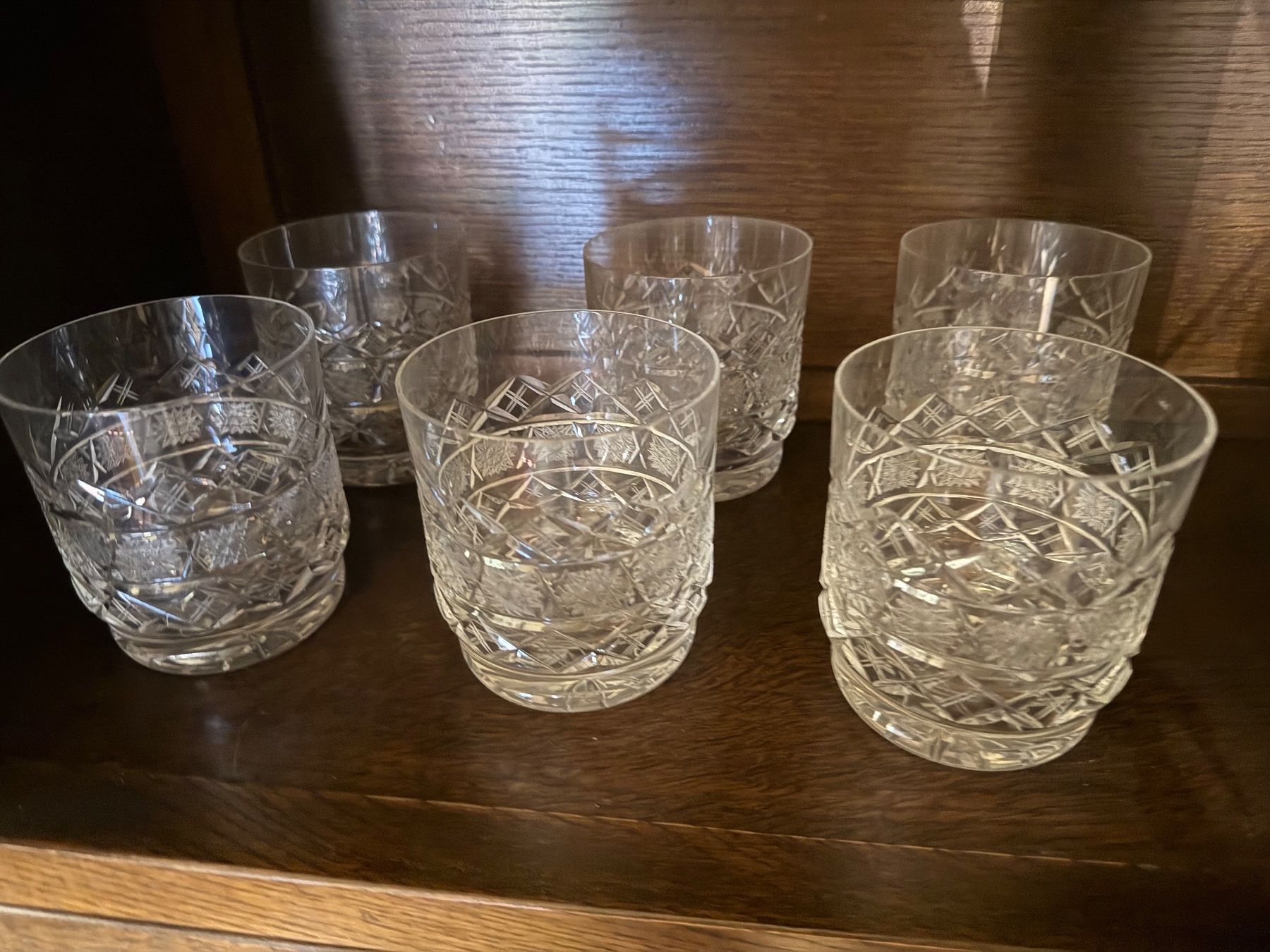 Verres: Kristall 6 Whisky Gläser – D'occasion à Glattbrugg par Xena14