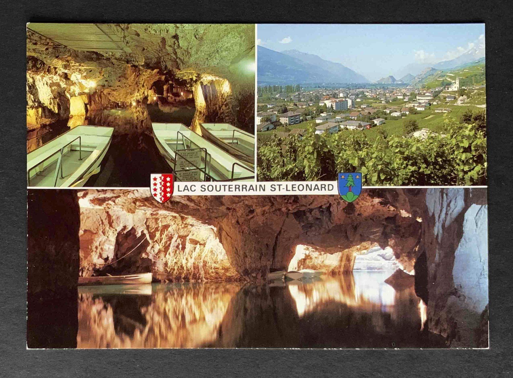 Cartes postales: AK Saint Leonard Le lac souterrain – D'occasion à Goldau par artelier1