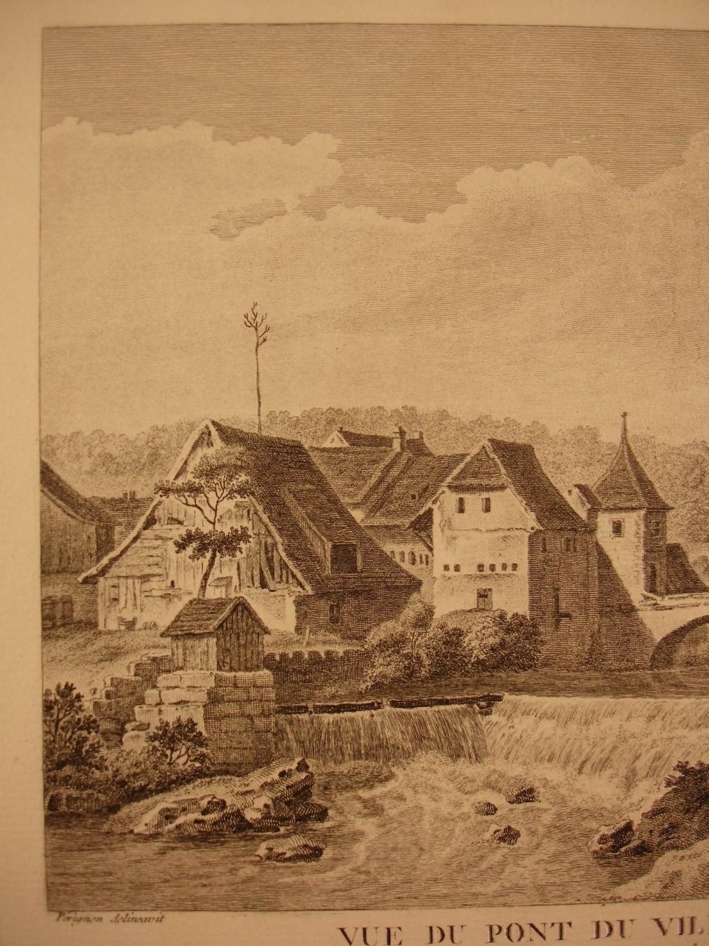 Incisioni: DORNACH, KUPFERSTICH UM 1780 – Usato da Grüningen venduto da Kartensammler 2