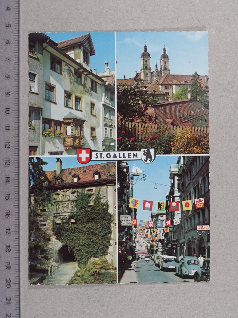 Cartoline postali: St.Gallen – Usato da Lenzburg venduto da fh1