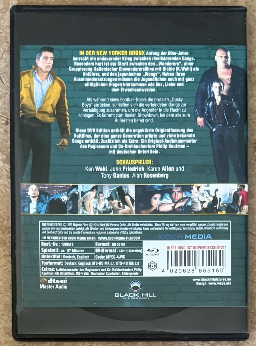 Alle DVDs: THE WANDERERS  – Neu (gemäss Beschreibung) aus Dietikon von AndreaSch01 1