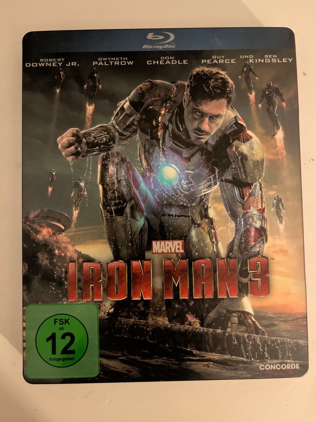 Tutti i DVDs: Marvel | Iron Man 1-3, Blu-ray & Steelbook – Usato da Sierre venduto da black.box 3