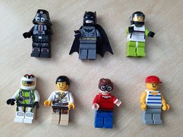 Lego Minifiguren Orig. Star Wars Batman Dino Porsche etc.