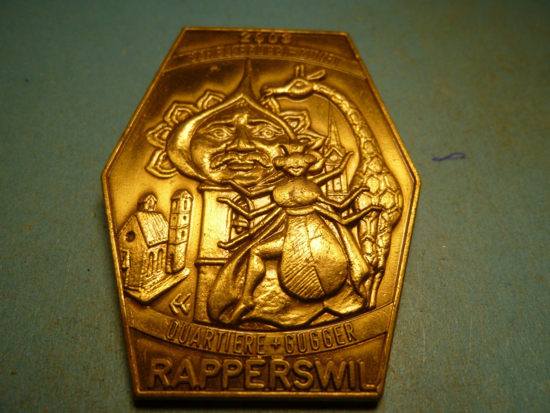 Plaquettes & Badges: RAPPERSWIL 2003 MESSING – D'occasion à Ried (Muotathal) par Mandarin02