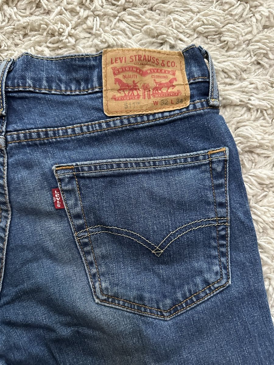 Levi's Jeans: Jeans LEVIS STRAUSS 511 Taille/Grosse W32L2x – Usato da Bern venduto da BrandVilla 3