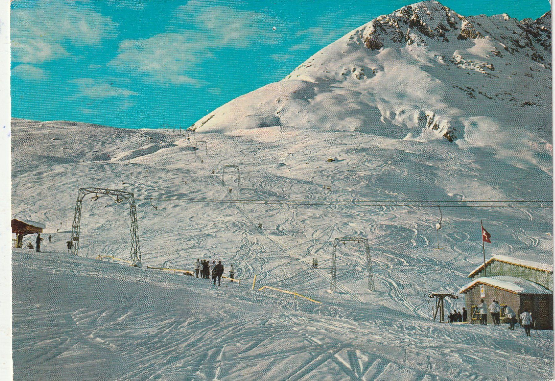 Cartoline postali: Sedrun Skibetrieb Milez – Usato da Lumbrein venduto da made02
