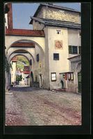 AK Zuoz, Partie am alten Tor, 1913