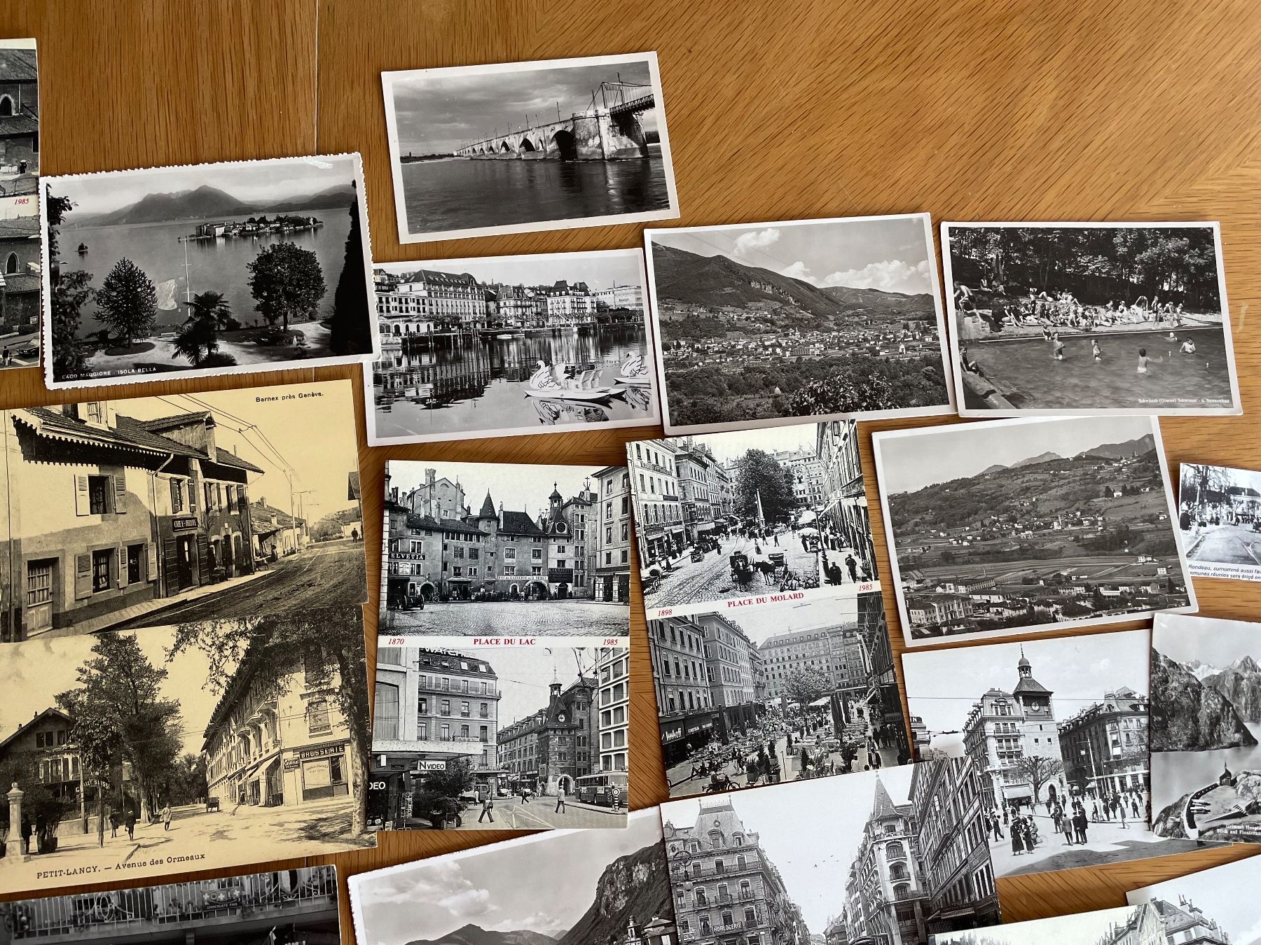 Cartoline postali: 52 cartes N-B Genève... – Usato da Sonceboz-Sombeval venduto da Comment2 8