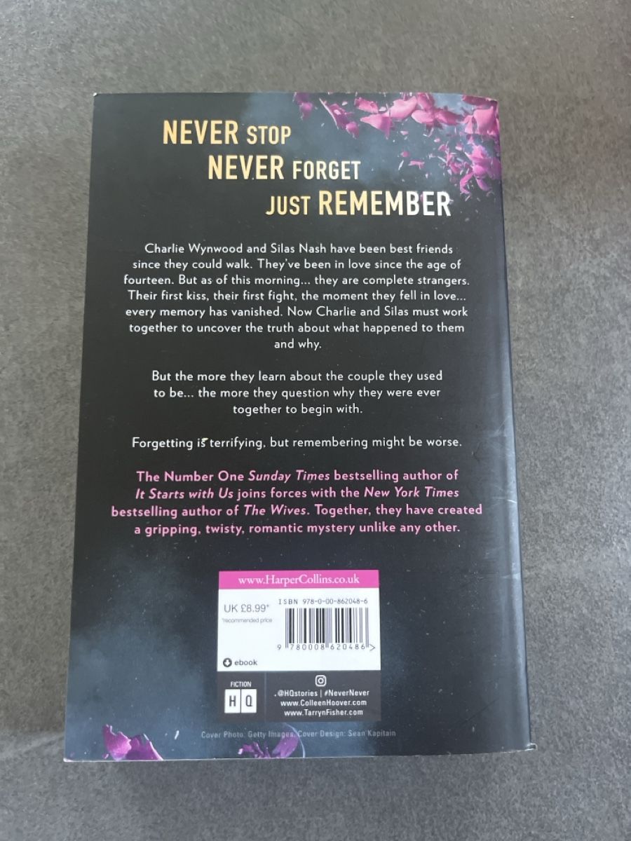 Bücher: Never Never von Colleen Hoover – Gebraucht aus Tägerig von leo_j7br 1