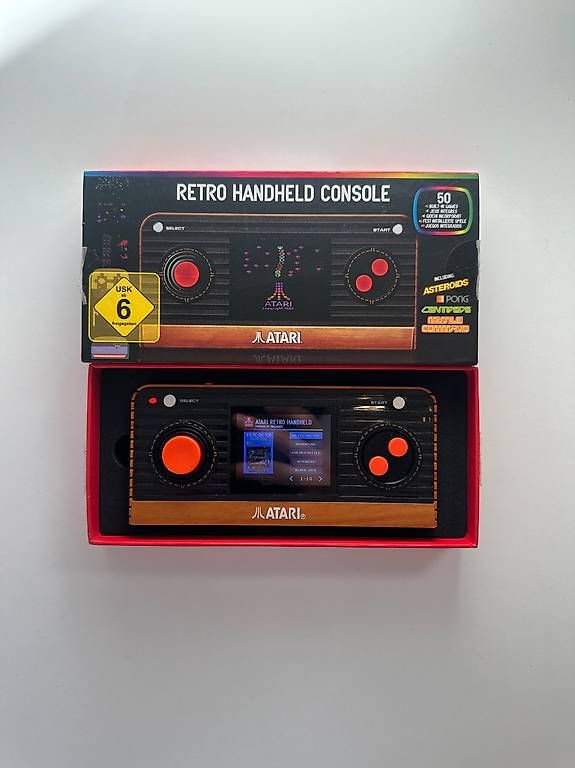 Console: Atari Retro Handheld Console mit 50 vorinstallierten Spielen – Usato da belp venduto da Beca12