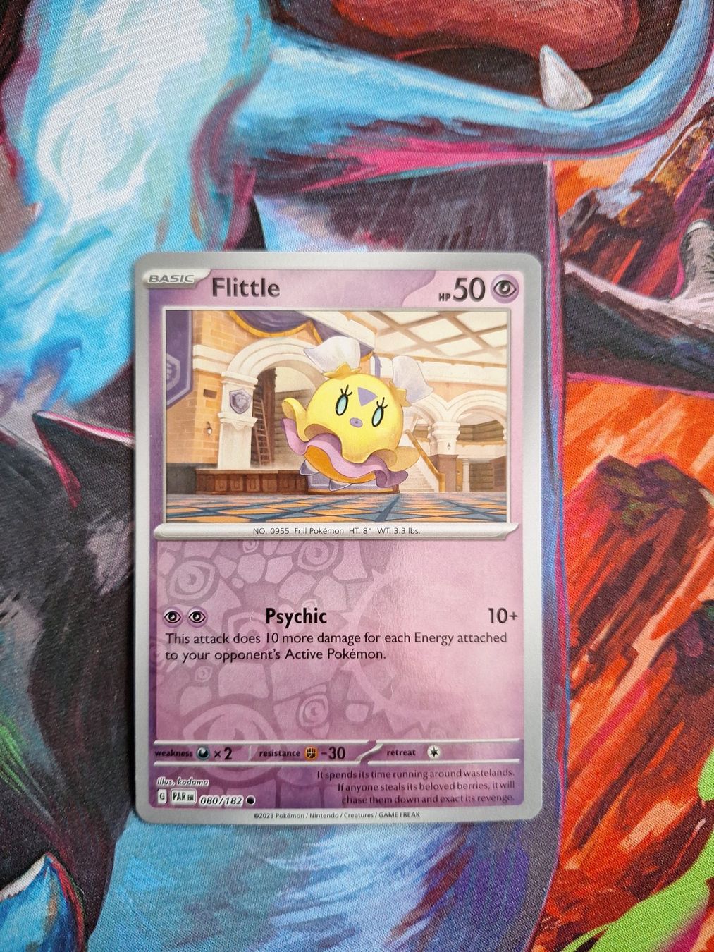 Pokémon Carte collezionabili: Flittle - Reverse Holo - Pokemon Paradox Rift – Usato da Altstätten SG venduto da GGsGameshop
