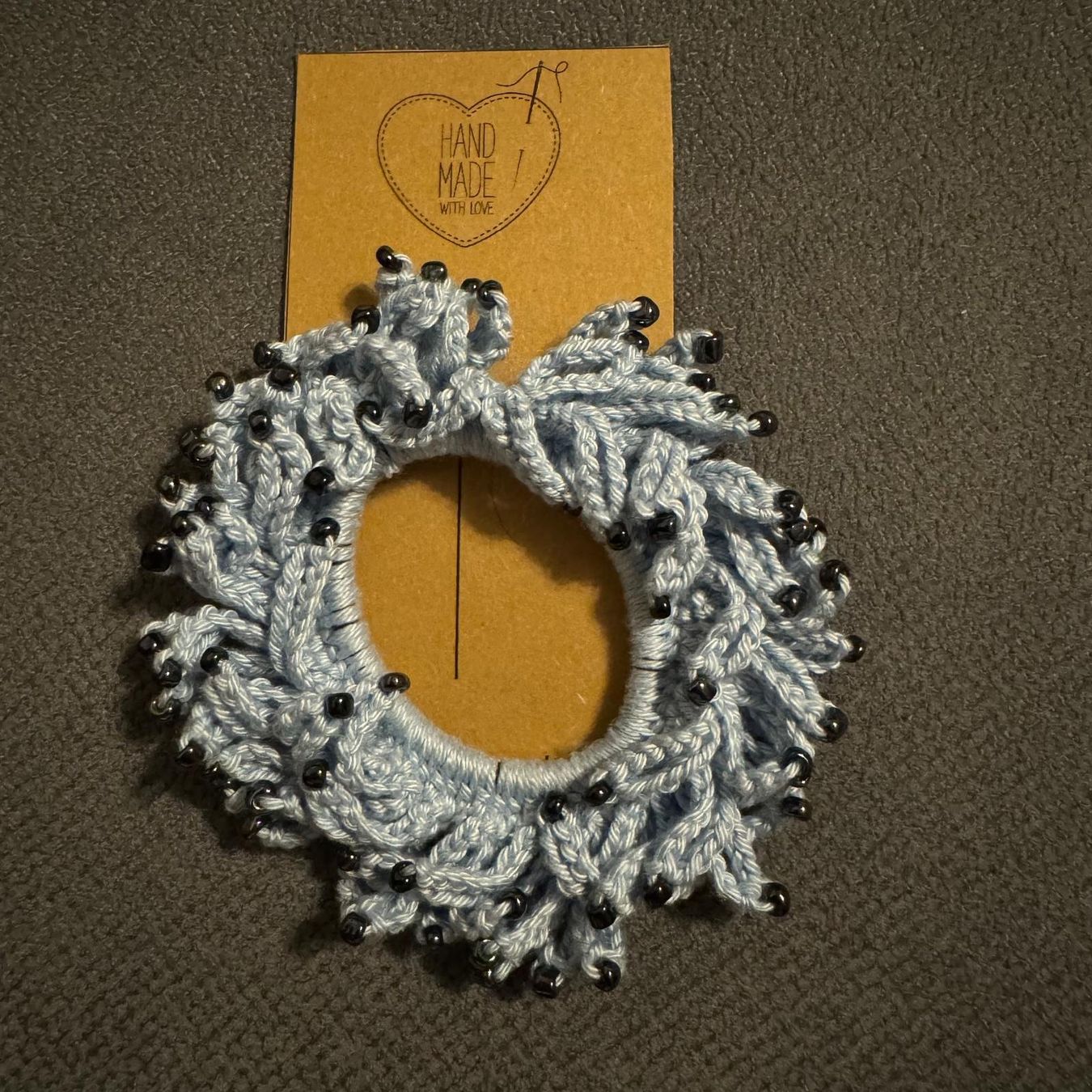 Accessori per capelli: Handgemachte gehäkelte Haargummies – Nuovo e nell'imballaggio originale da Grafstal venduto da sel_yil 3