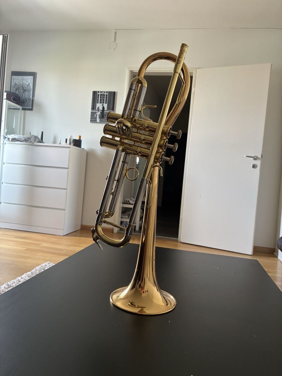Musikinstrumente: B-Trompete Phoenix UP lackiert Gold - VB – Gebraucht aus Basel von Caramba1947 2