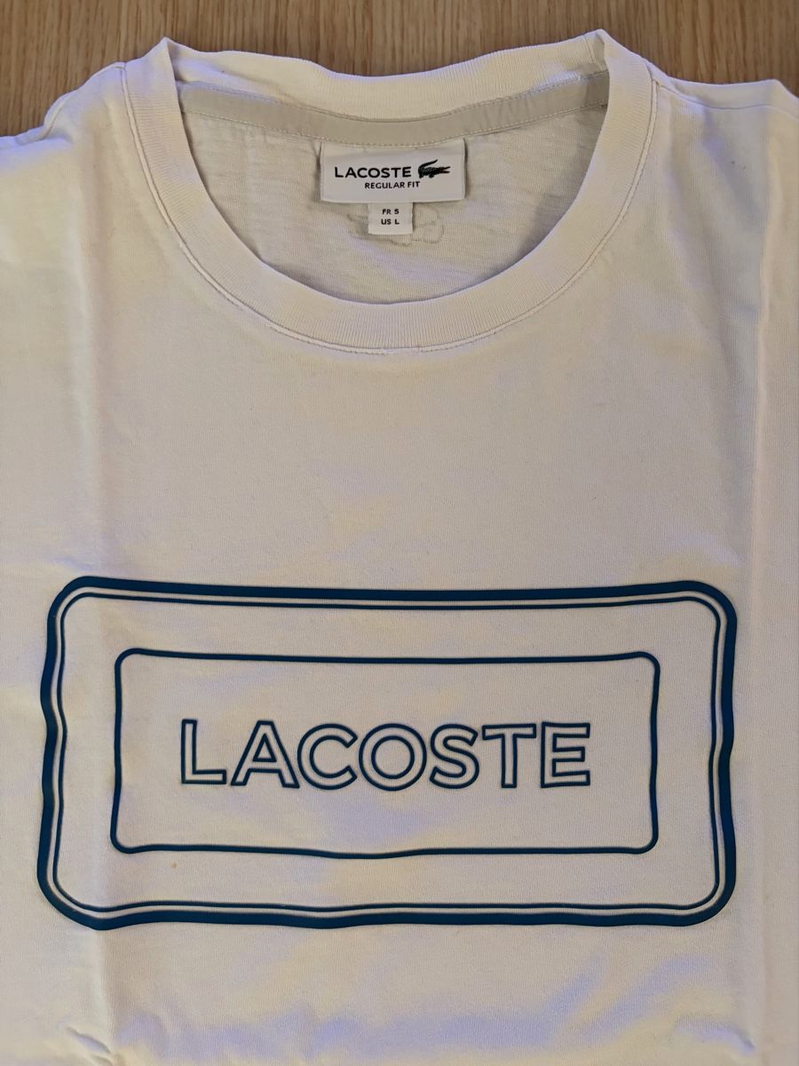 Lacoste T-shirt: T-Shirt Lacoste taille 5 Large – Usato da Genève venduto da jjs_5gm6 1