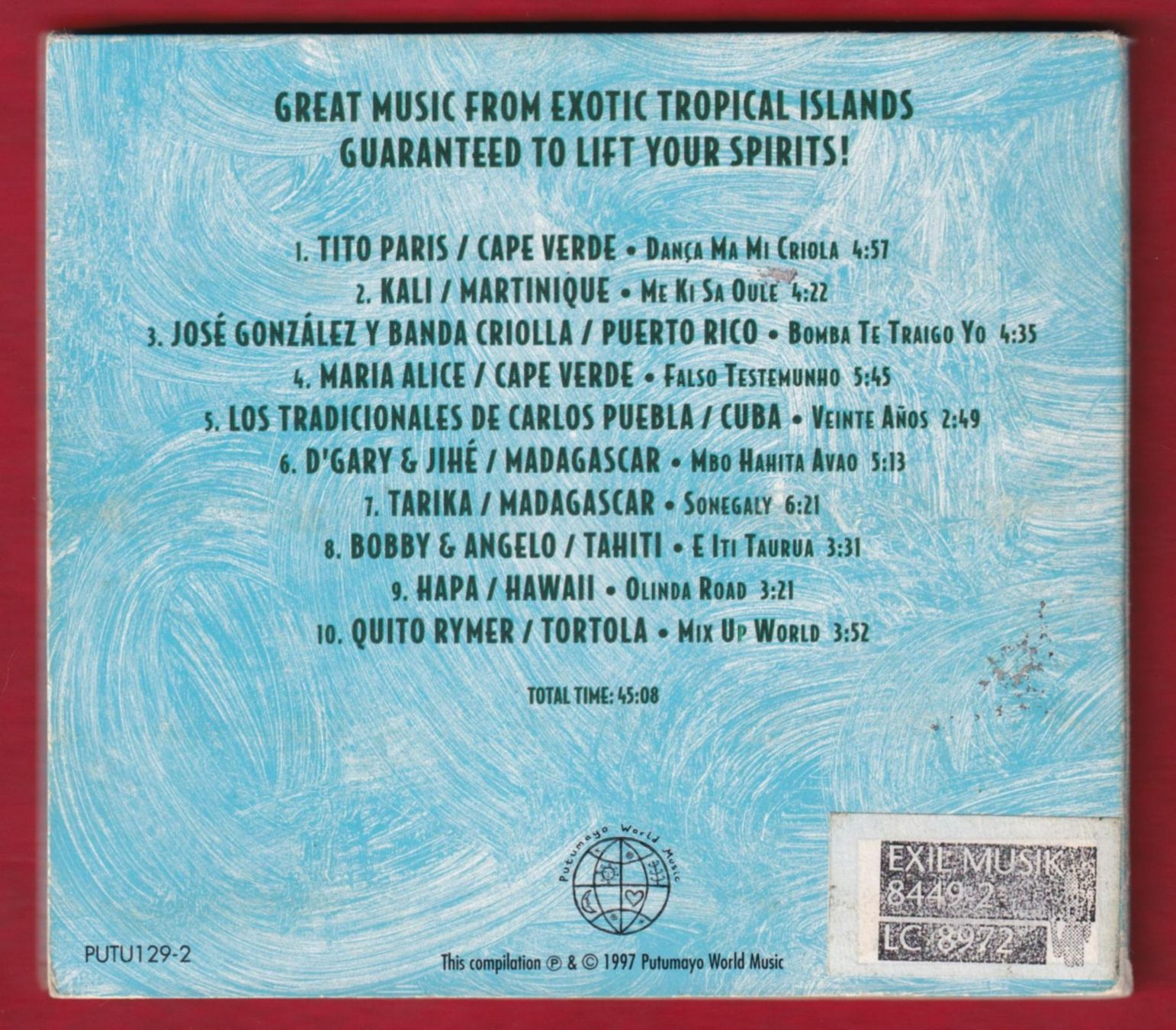 CD: Putumayo - Islands (CD) – Usato da Zürich venduto da Pfluftl2000 1