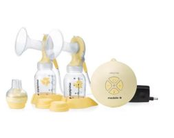 MEDELA SWING MAXI MILCHPUMPE ELEKTRISCHE AKKU PUMP LANSINOH