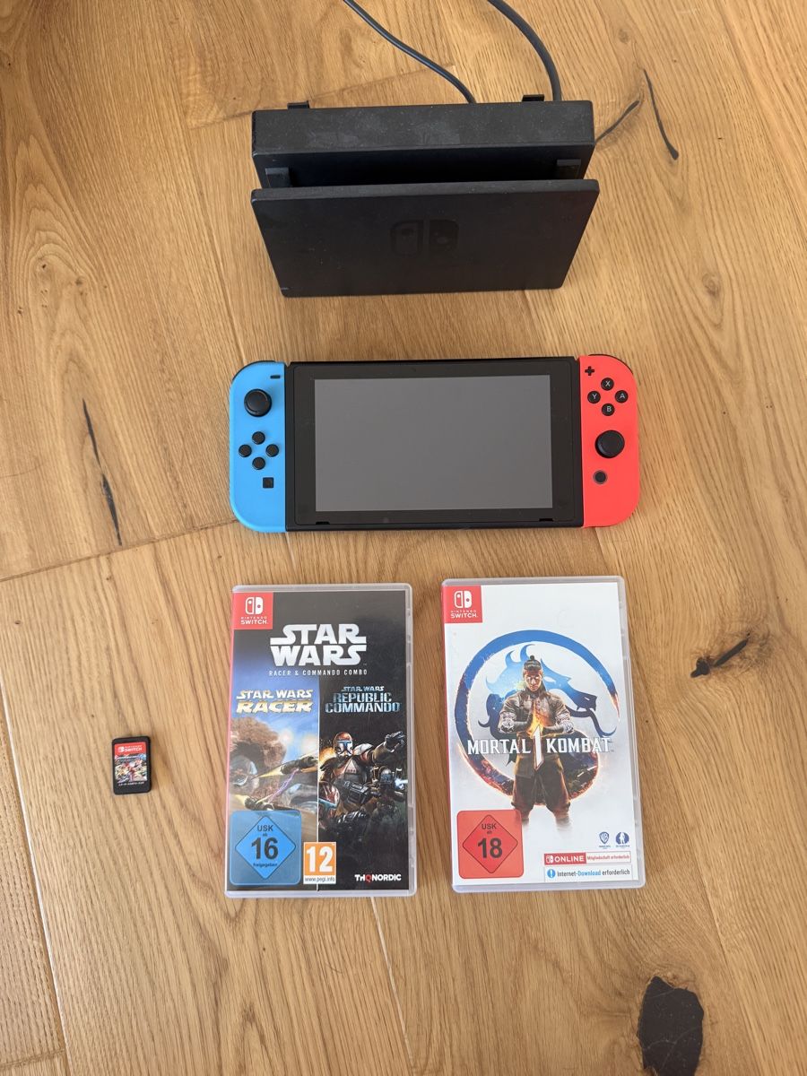 Nintendo Console: Nintendo Switch mit 3 Games – Usato da Wilen b. Wil venduto da unikat