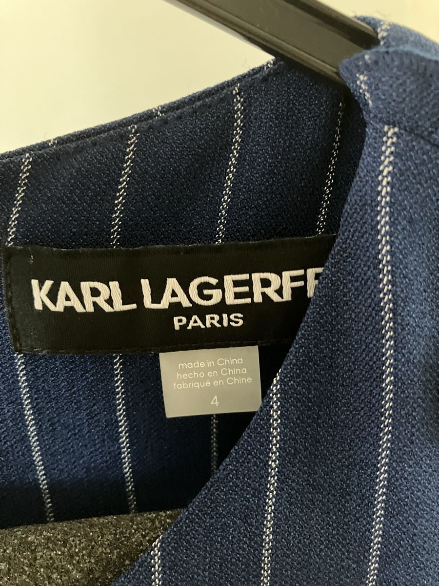 Karl Lagerfeld Vestiti: Karl Lagerfeld blue dress – Nuovo (secondo la descrizione) da Dübendorf venduto da ful_572w 3