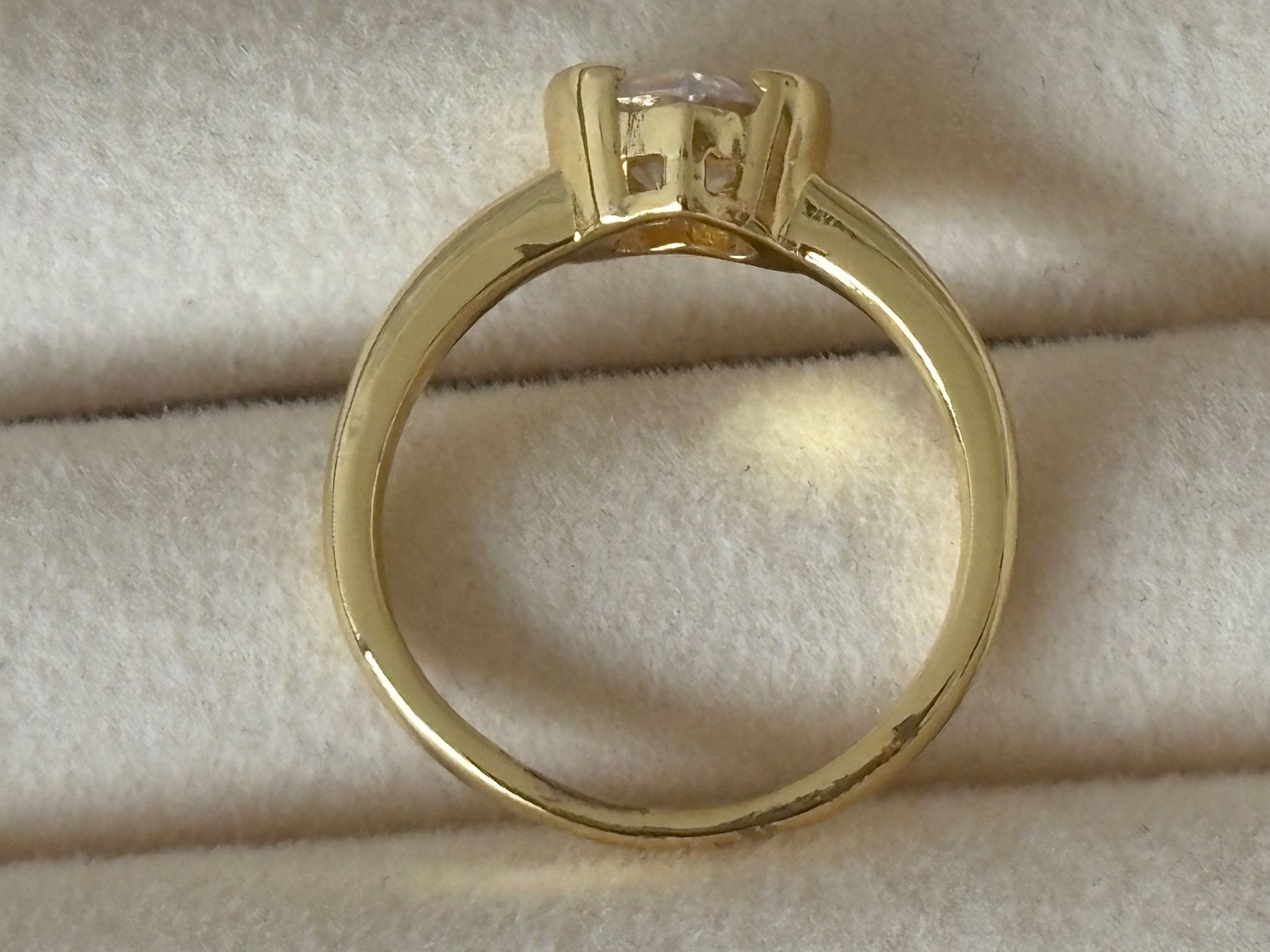 Anelli: Luxus Elegante Gr.18:8 Ring  Farbe : Gold – Nuovo (secondo la descrizione) da Biel-Bienne venduto da Roserosse13 3