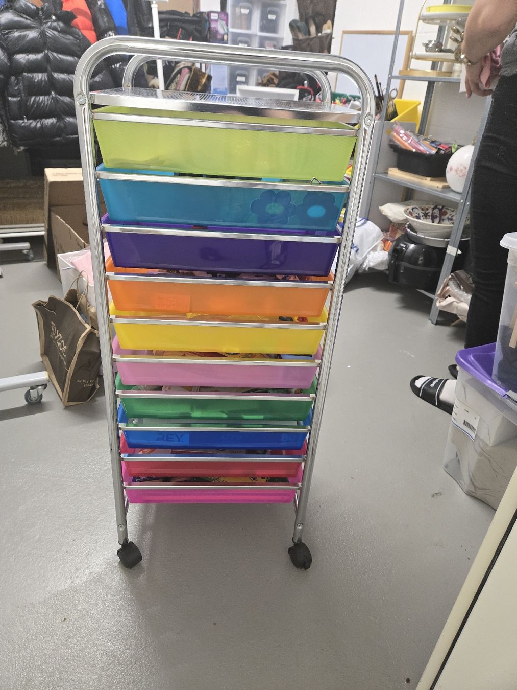 Koffer & Taschen: Rolling Cart 10 Drawers Multi-color excellent condition – Neu (gemäss Beschreibung) aus Aesch BL von mun_jm7v
