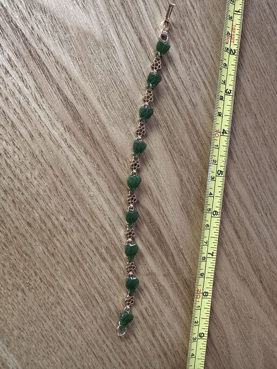 Armbänder & -reifen: Jade Armkette 17,5 cm – Gebraucht aus Herbriggen von Sehrazade 1