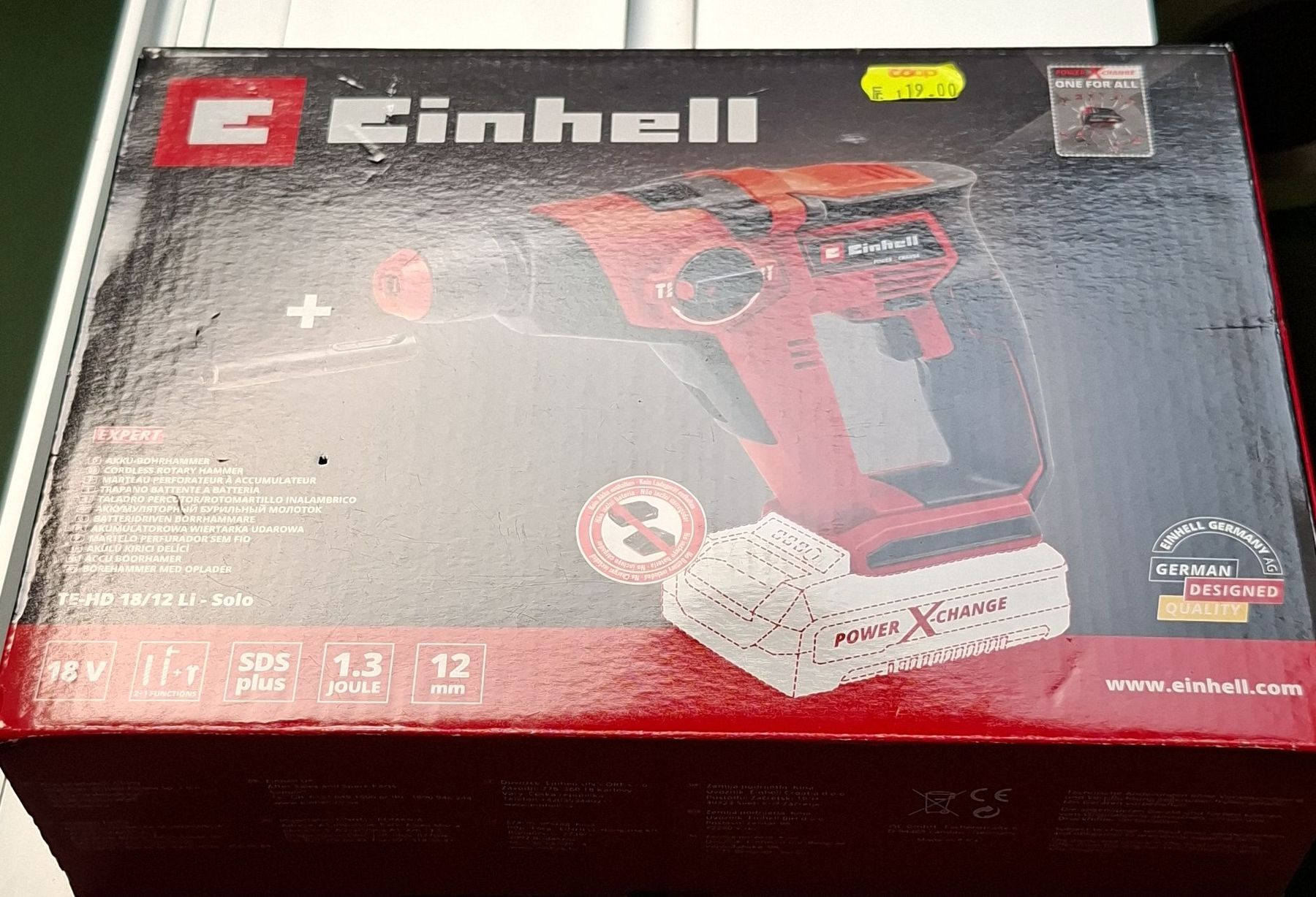 Einhell Perceuses: Einhell Bohrhammer 36V SDS plus neu. – Neuf (Voir description) à Meikirch par chrigeli06