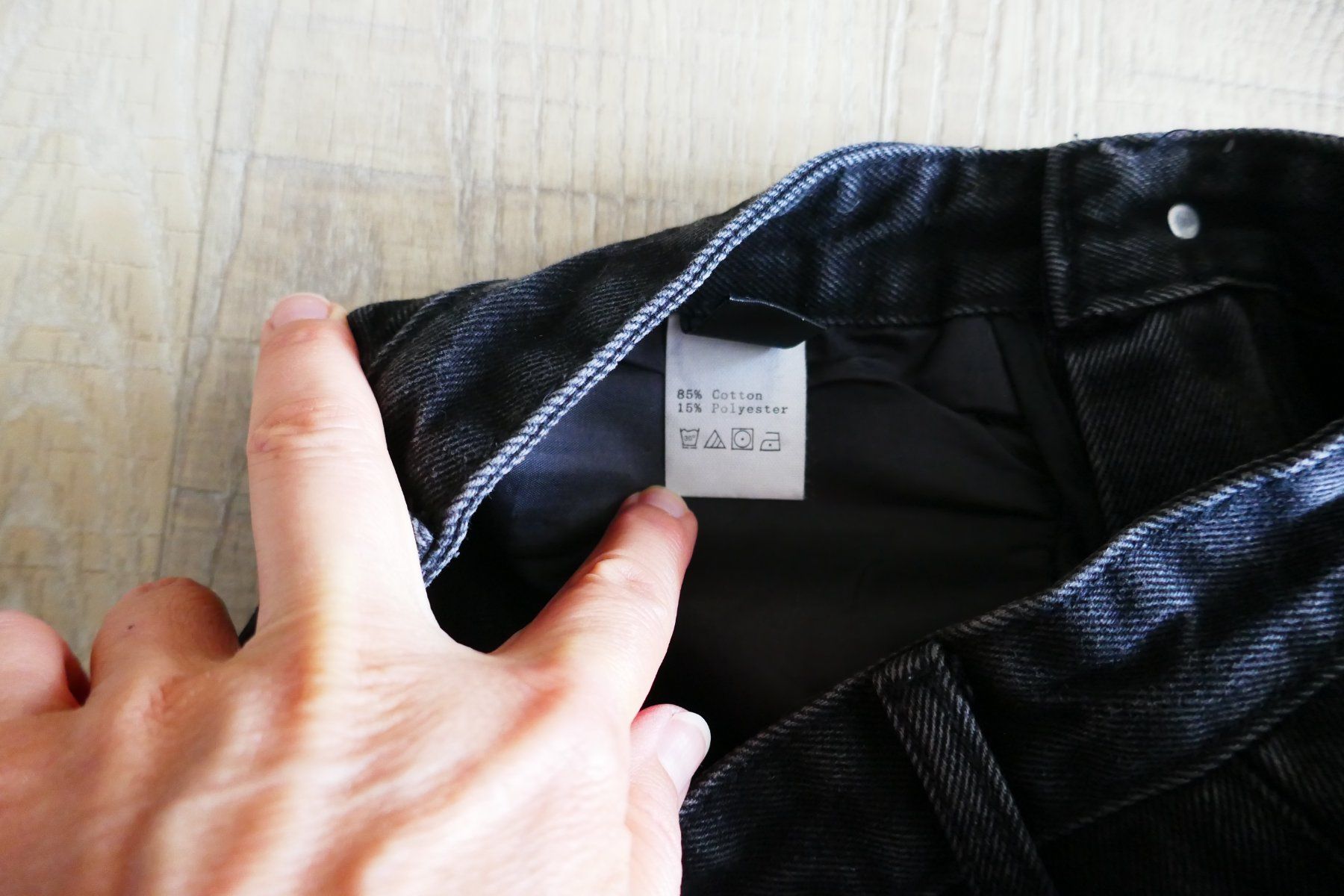 Shein Jeans: Jeans von SHEIN, Gr. XS, schwarz – Gebraucht aus Port von uzuku 5