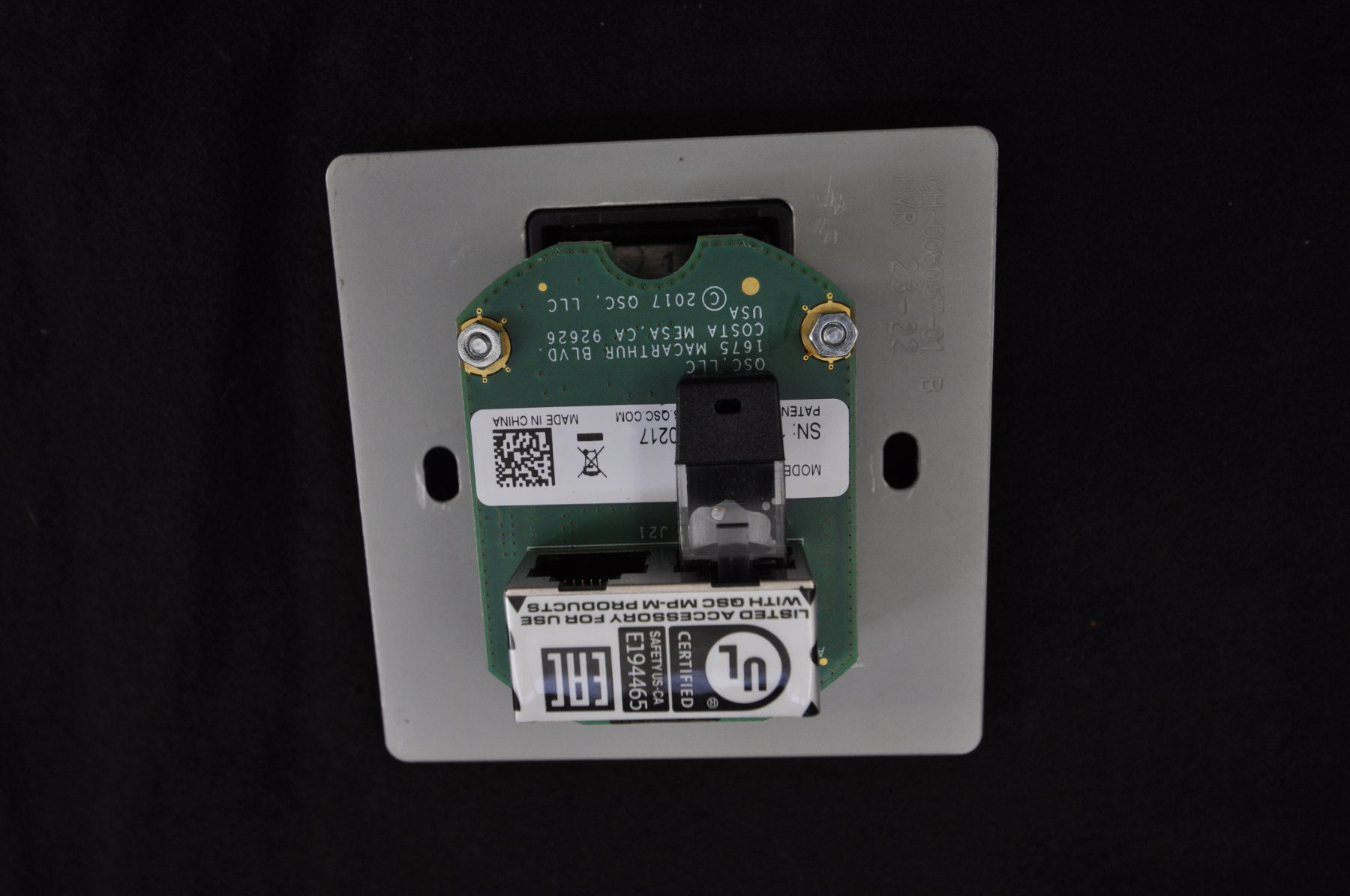 Sistema di controllo: QSC MP-MFC Multifunktions-Controller – Wandsteuerung – Usato da Burgdorf venduto da WHITELIGHT3400 2