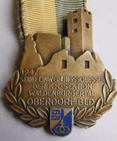 Medaille Standeinweihung Oberdorf BL 1947 Kranzausz.