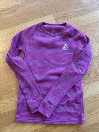 Odlo Thermoshirt gestreift Gr.152 (neuwertig)
