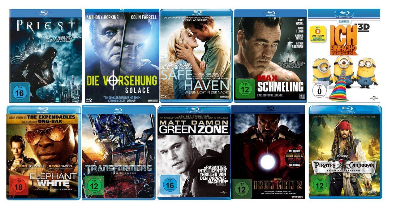 Alle DVDs: Bluray Sammlung – Gebraucht aus Wettingen von Reviled 3