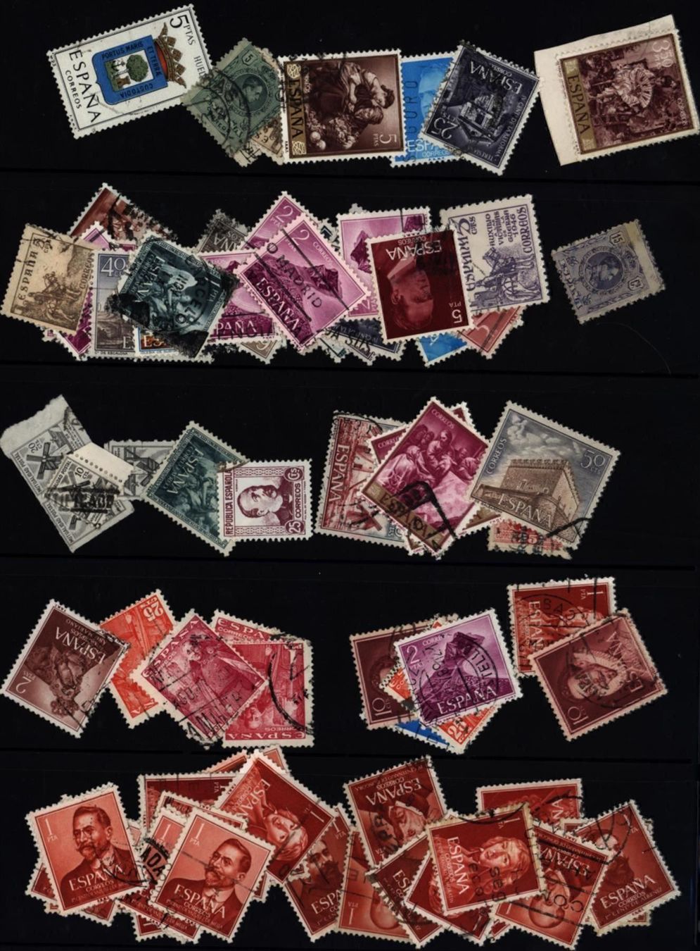 Tutti i francobolli: Spanien Restposten div, (AZ801) – Usato da Seuzach venduto da Harri19 3
