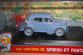 VÉHICULE SPIROU     °°°° RENAULT 4 CV °°°°